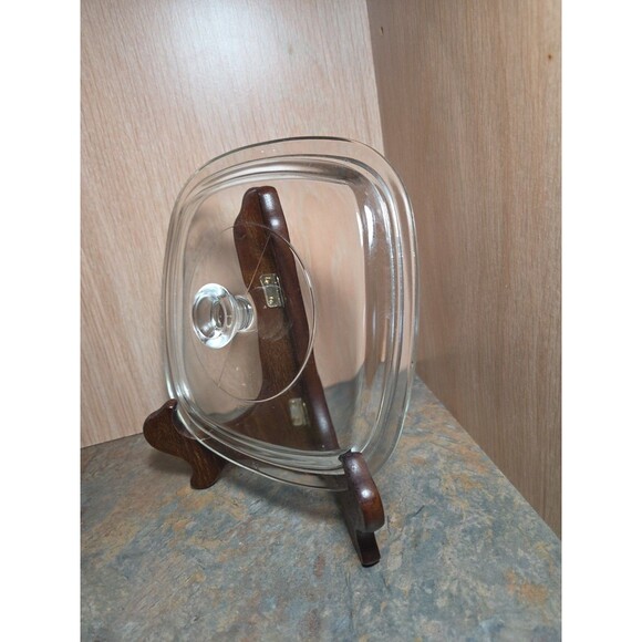 Corning & Pyrex Glass Lid - P-7-C - Picture 3 of 4